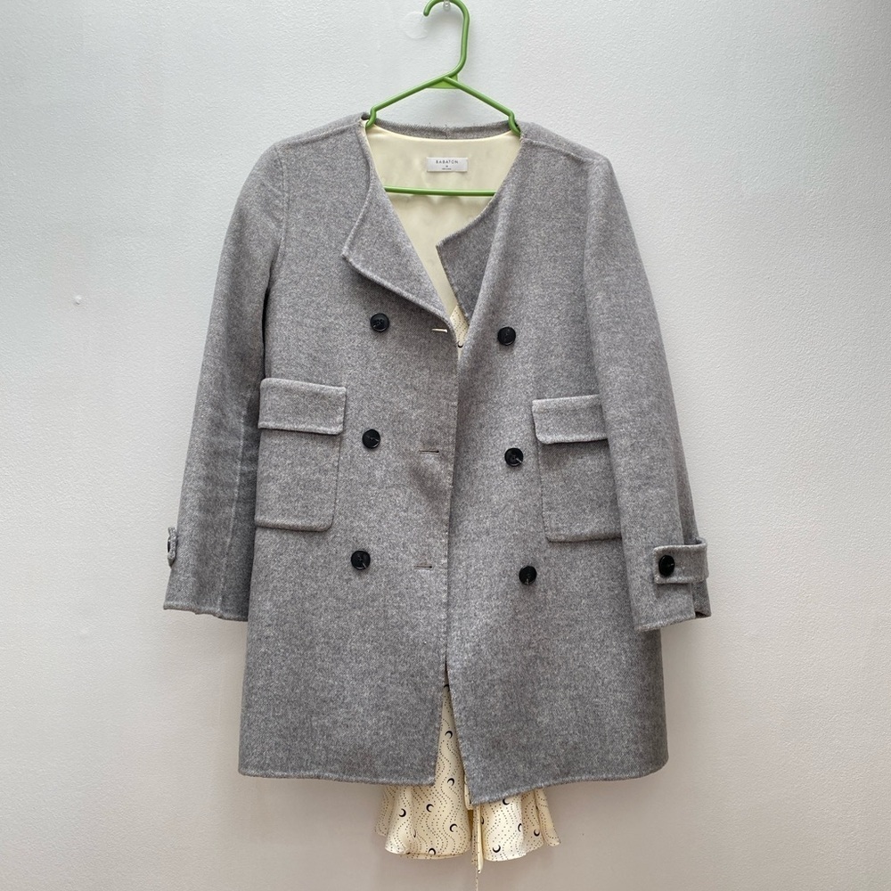 ZARA - Grey Casual Car Overcoat